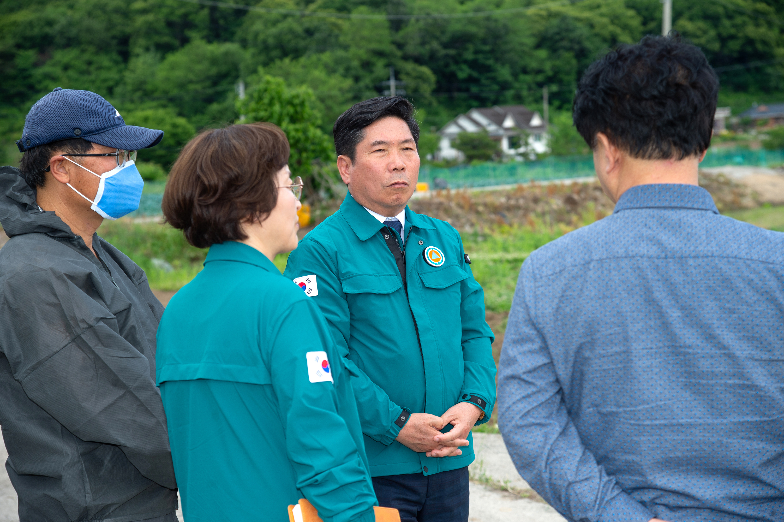 과수화상병 피해 농가 현장 확인 이미지 2